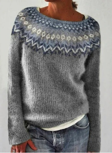 Pull en Laine avec Motif Mouton