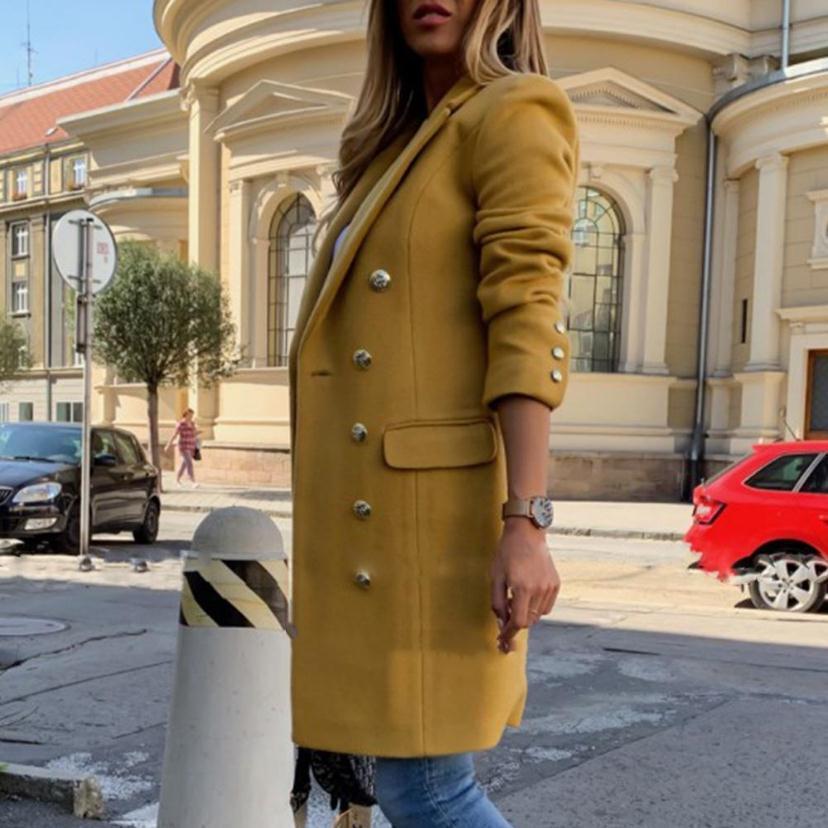 Manteau Double Boutonnage